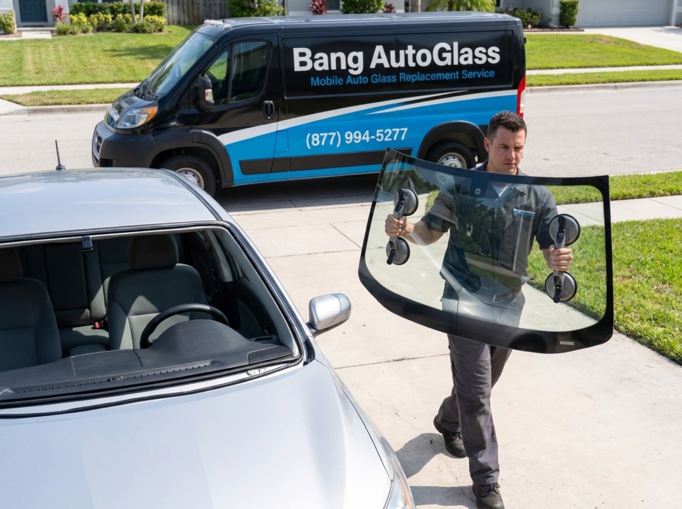 Windshield Replacement — Bang AutoGlass mobile service