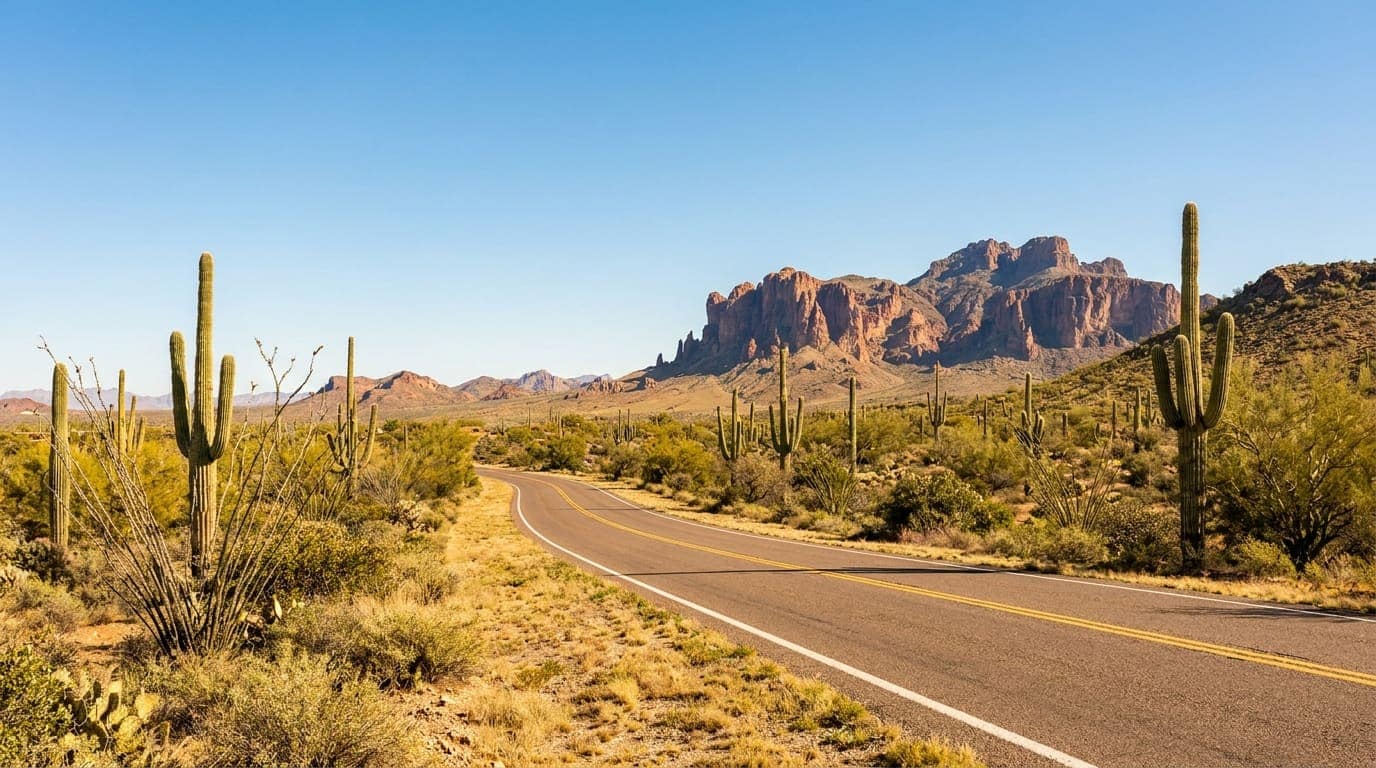 Cottonwood, Arizona in bright daylight — mobile auto glass service
