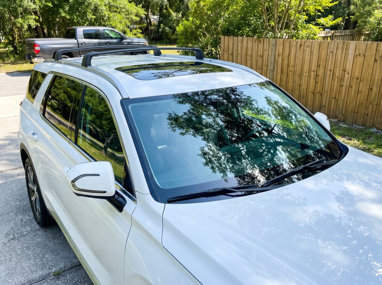 Completed Bang AutoGlass mobile windshield replacement in Brooksville, FL