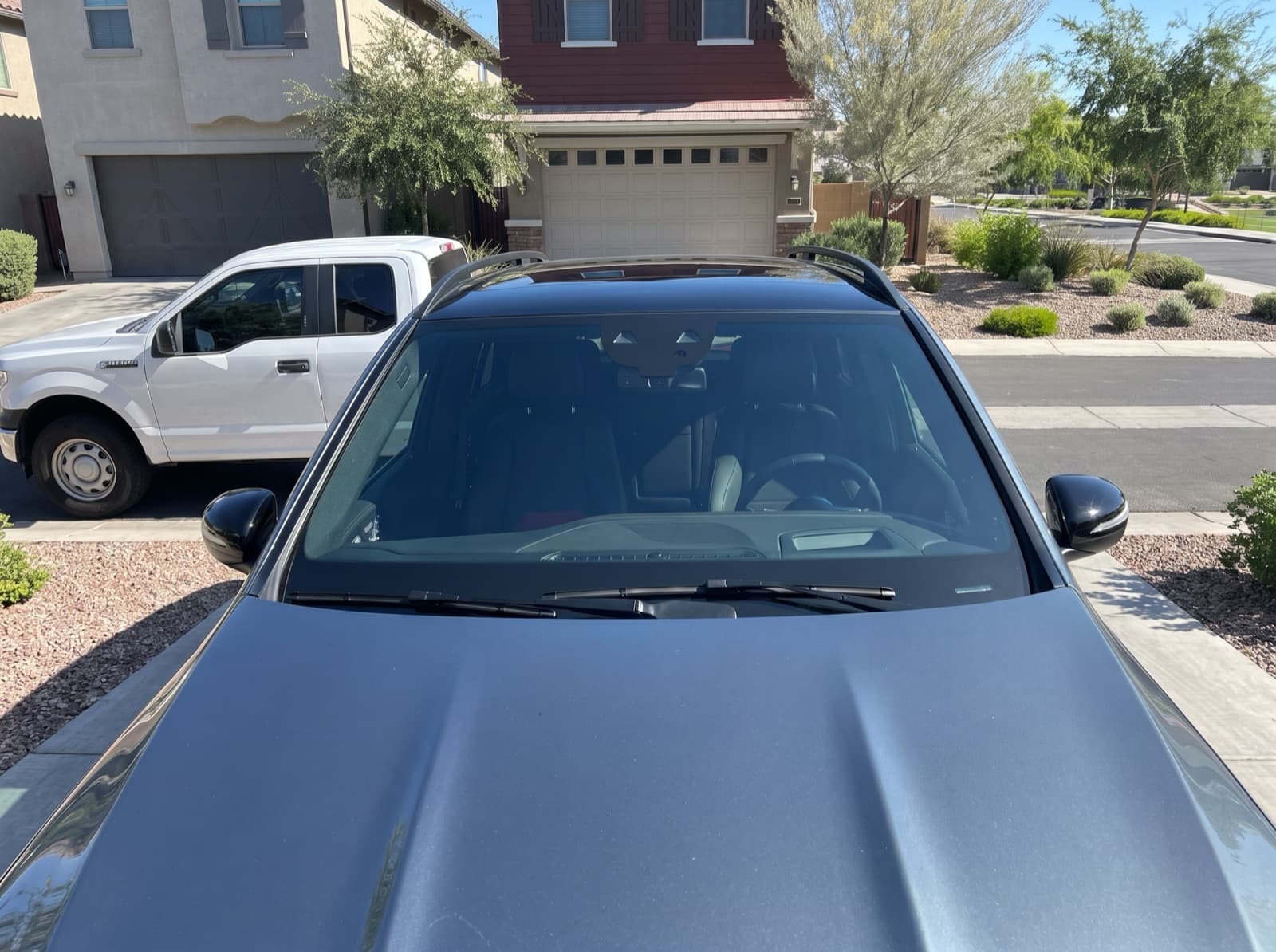 Completed Bang AutoGlass mobile windshield replacement in Chandler, AZ