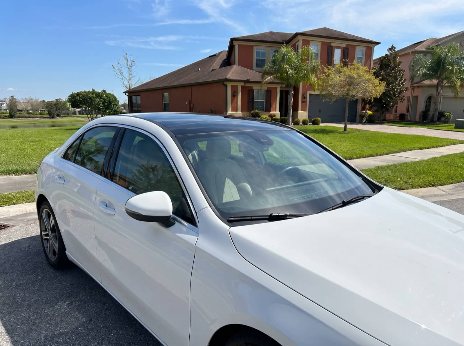 Windshield replacement we completed in Zephyrhills, Florida